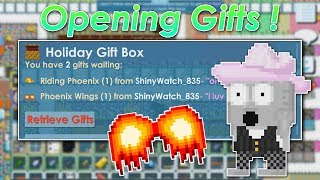 Growtopia  OPENING GIFTS FROM FANS [upl. by Yolande]