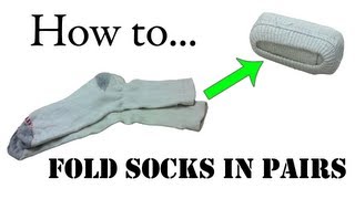 Army Packing Hack How to Fold Your Socks in Pairs Double Roll  Ranger Roll Basic Training [upl. by Eirrot]