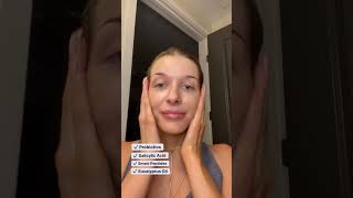 best cleanser for acne prone skin probioticskincare acneproneskin acneskincareroutine [upl. by Phyllys838]