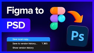 How to Convert Figma to Psd [upl. by Tiana]