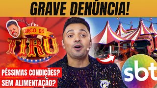 🔴 CIRCO do TIRU sofre DENÚNCIA no SBT [upl. by Notterb]