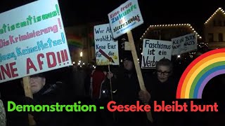 Demonstration  Geseke bleibt bunt [upl. by Eimmak]