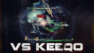 DarkOrbit  Keeqo gets REKT YOUTUBEWAR [upl. by Ahsikahs]