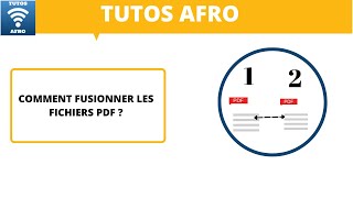 COMMENT FUSIONNER LES FICHIERS PDF [upl. by Sirtemed]