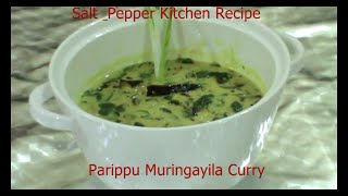 Parippu Muringayila Curry [upl. by Annaeoj]