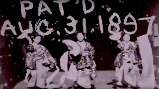 IMPERIAL JAPANESE DANCE  1894 William K L Dickson amp William Heise Edison HD [upl. by Vivica]