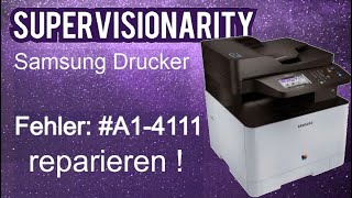 Samsung Drucker C1860FW FEHLER A14111 Die Reparaturanleitung [upl. by Rahr376]