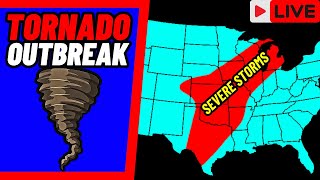 SPRING 2024  Late April Tornado Outbreak Coverage [upl. by Zelda]