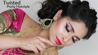 Wedding Hairstyles  Bridal Updo Tutorial  Party Hairstyle [upl. by Jasen]