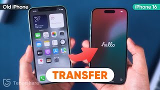 ¿Cómo transferir datos de un iPhone antiguo a un nuevo iPhone 16  2 formas de transferencias [upl. by Pomcroy]