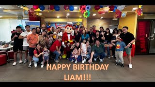 Jollibee Jollitown Party Liams 3rd Birthday [upl. by Yoshiko]