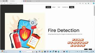 Fire Detection using VGG16 with Flask web application [upl. by Dream]