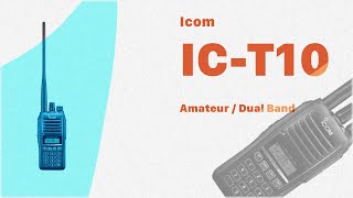 Двухдиапазонная аналоговая радиостанция Icom ICT10 [upl. by Imoen]