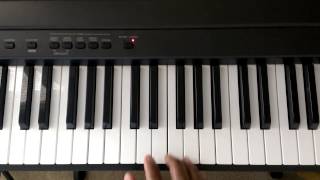 Piano Theory Harmonic Intervals  Harmonic Intervals C Major [upl. by Ativet576]