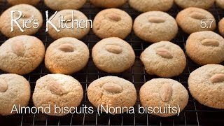 Almond biscuits Nonna biscuits [upl. by Gherardi569]