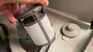 How to remove your Kenmore dishwasher filter [upl. by Ynattib]