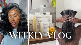 WEEKLY VLOG  TRYING OLAPLEX FOR THE FIRST TIME  DEPRESSION IS REAL  TARGET HAUL  MORE [upl. by Oren]