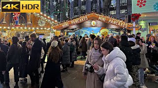 🎄3 HOURS of London Christmas Walk  Dec 2023 🎅🏼 The Best of London Christmas 4K HDR [upl. by Cthrine]