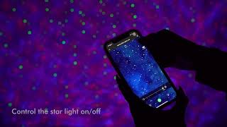 Music Galaxy Night Light ProjectorA10 [upl. by Ociredef]