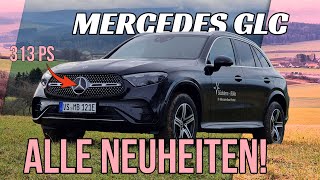 2023 Mercedes GLC 300e Geländetauglich und auf Wunsch 130km elektrisch  Review Fahrbericht Test [upl. by Ainola]