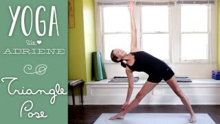 Triangle Pose  Trikonasana  Foundations of Yoga [upl. by Moriah]