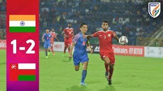 FIFA WCQ amp Asian Qualifiers India 12 Oman  Match Highlights [upl. by Aitnas]