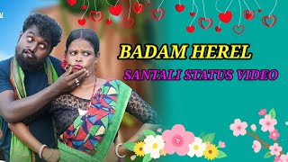 BADAM HIREL NEW SANTALI STATUS VIDEO [upl. by Aidua]