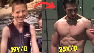 Delayed puberty transformation 98lb to 180lb  Kallmann Syndrome [upl. by Pitzer]