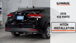 2016 Kia Forte Trailer Hitch Installation [upl. by Aroved413]