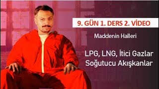 LPG LNG İtici Gazlar ve Soğutucu Akışkanlar  9 gün 1 Ders  2 Video [upl. by Nohsyt]