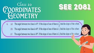 Coordinates Geometry Class 10optional mathsSEE 2081 part4 [upl. by Pride]