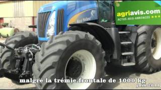 Hubert Mariage donne son avis sur le New Holland T8040 [upl. by Arratahs944]