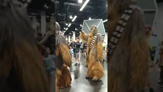 Chewbacca chewbacca starwarscelebration2022starwars [upl. by Chesney]