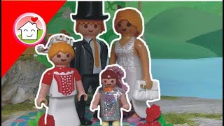 Playmobil Film deutsch Die Hochzeit von Kommissar Overbeck und Sarah von Familie Hauser  Kinderfilm [upl. by Adur]