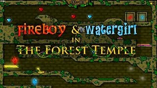 Fireboy and Watergirl Online  Forest Temple iPhone 6S Gameplay [upl. by Gnouv]