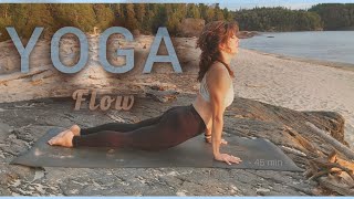 YOGA FLOW  Every Day Full Body Practice  45 min [upl. by Letnuahc]