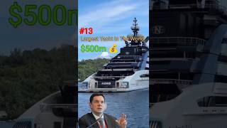 500m Nord Yacht Disappears Amid Sanction On Russia 😳 billionairelife shorts [upl. by Minnaminnie149]