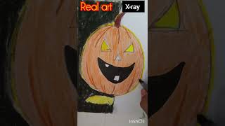 Real art Vs xray shorts viralshorts trending art [upl. by Innoc]