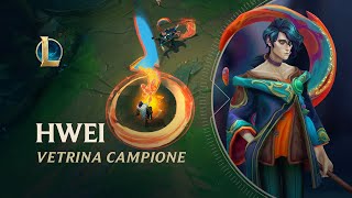 Vetrina campione Hwei  Gameplay  League of Legends [upl. by Plotkin]