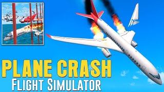 Plane Crash Flight Simulator Gameplay  Best Android Games [upl. by Llenad]