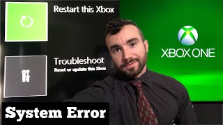 Troubleshoot and Repair Xbox One System Error Black Screen [upl. by Grover]