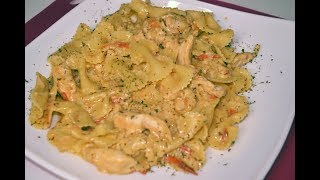 Best Chicken Farfalle Pasta  Pasta Farfalle de Pollo [upl. by Justino]