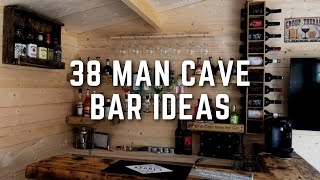 38 Of The Best Man Cave Bar Ideas [upl. by Noimad]