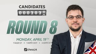 FIDE Candidates Round 8  Magnus Carlsen David Howell amp Tania Sachdev commentate [upl. by Natal]