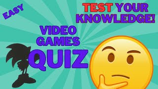 Can You Guess These Games  Easy Video Game Quiz Challenge [upl. by Horsey]