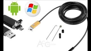 Endoscope USB IP67 Waterproof Borescope Inspection camera 6LED [upl. by Ariem]