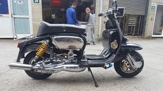 Lambretta GPrb250 in for set up [upl. by Berkin]