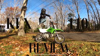 KLX 110 REVIEW [upl. by Yllim]