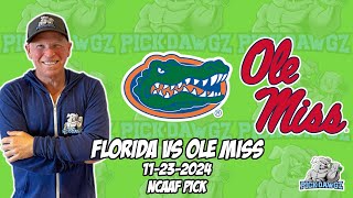 Florida vs Ole Miss 112324 College Football Picks amp Predictions  Week 13 NCAAF [upl. by Etnaik]