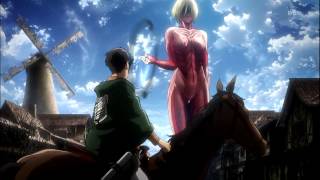 Attack on Titan  Female Titan Chase Theme Extended Shingeki no Kyojin OST [upl. by Applegate]